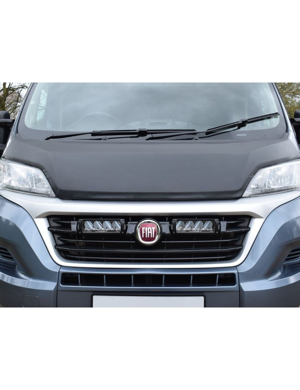 Kit intégration barres leds Lazer dans calandre pour Fiat Ducato Kit intégration barres leds Lazer dans calandre pour Fiat Ducato