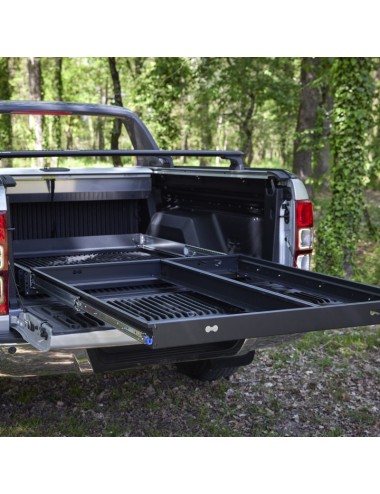 Tiroir de rangement Rockalu coulissant extra cab et double cab (neuf)