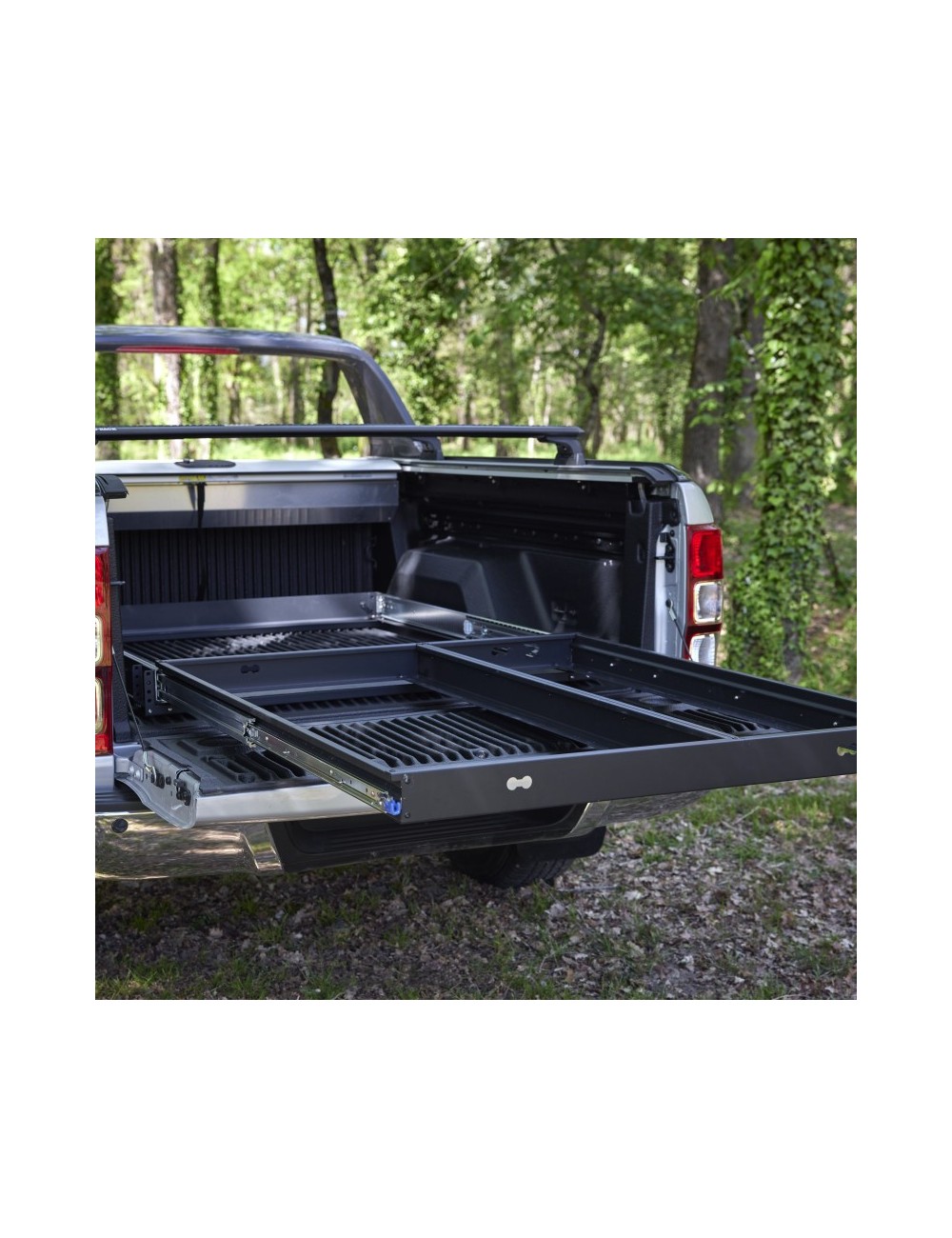 Tiroir de rangement Rockalu coulissant extra cab et double cab (neuf)