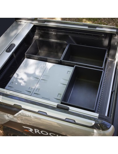 Tiroir de rangement Rockalu coulissant extra cab et double cab (neuf)