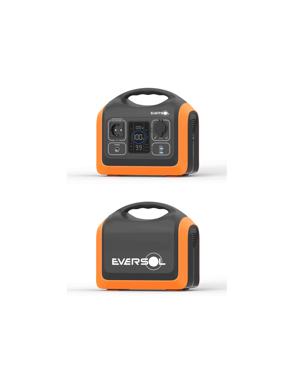 Station électrique portable Eversol EV-600 / 600W 595WH (neuf) Station électrique portable Eversol EV-600 / 600W 595WH (neuf)