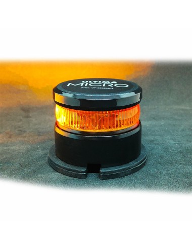 Mini gyrophare rechargeable orange Lumiflash (neuf)