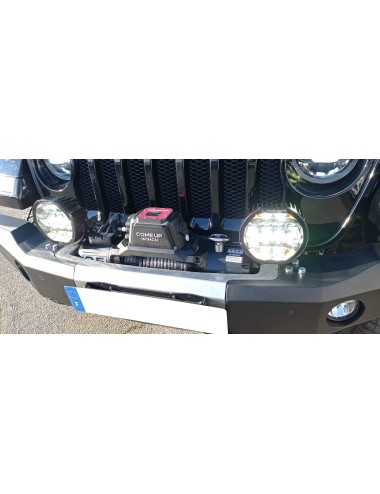 Pare-chocs avant large en acier Jeep Wrangler JL (démo)