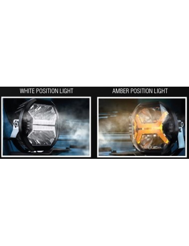 Feux longue-portée à leds Lumidrive X-Drive 6 leds / 24W - vendus par paire (neuf)