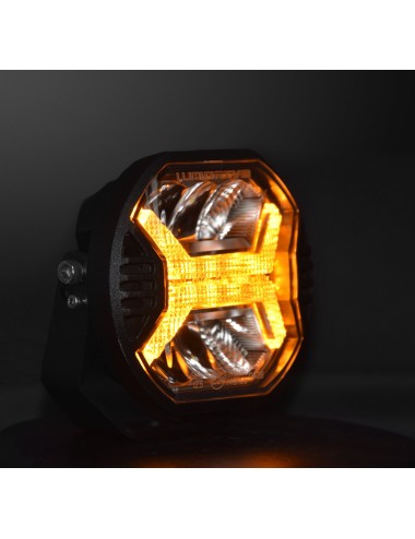 Feux longue-portée à leds Lumidrive X-Drive 6 leds / 24W - vendus par paire (neuf)