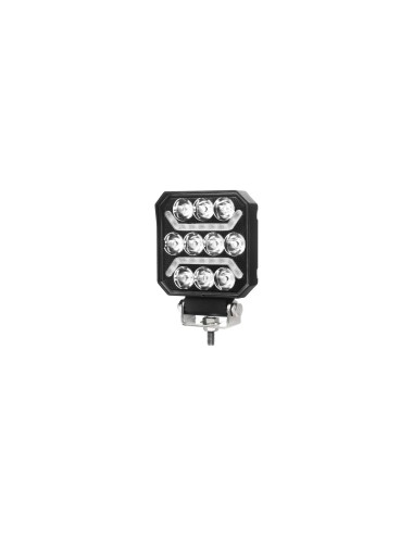 Phare de travail à leds Lumidrive Dark Ghost rouge10 leds / 14W / 1500lm (neuf)