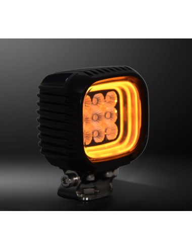 Phare de travail à leds Lumidrive Work Light Cube 9 leds / 63W / 5250lm (neuf)