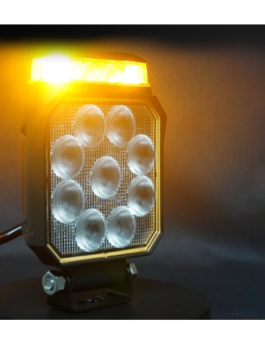 Phare de travail à leds avec flash Lumidrive Work Light Flash 9 leds / 40W / 5000lm (neuf)