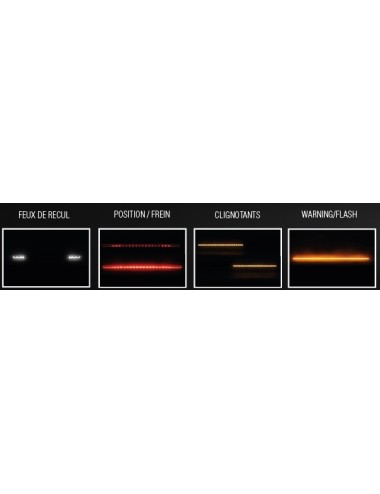 Barre leds multifonctions 5 modes Lumidrive Chaser Bar (neuf)