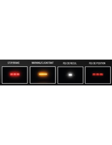 Feu arrière à leds multifonction à encastrer Lumidrive Advertisor (neuf)