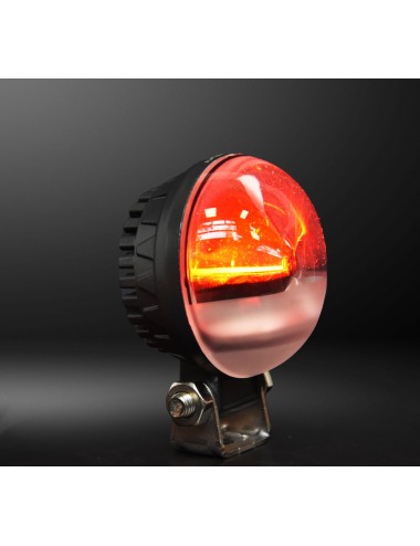 Eclairage de zone à leds Lumidrive Forklift Round Safety Light rouge (neuf)
