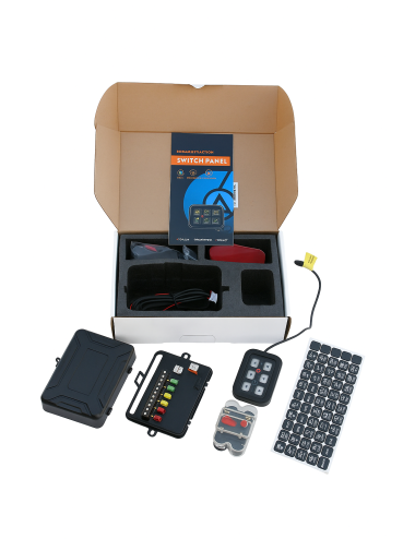 Panneau de Commande Multifonction RGB 6 voies étanche (neuf)