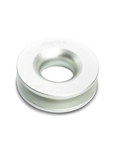 Poulie de renvoi corde synthétique 98mm (Donut) - titane (neuf)