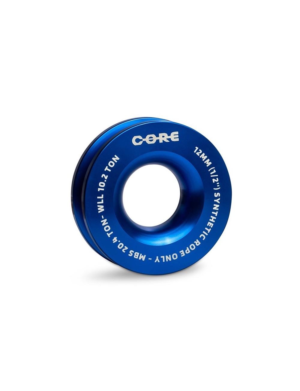 Poulie de renvoi corde synthétique 98mm (Donut) - bleue (neuf) Poulie de renvoi corde synthétique 98mm (Donut) - bleue (neuf)