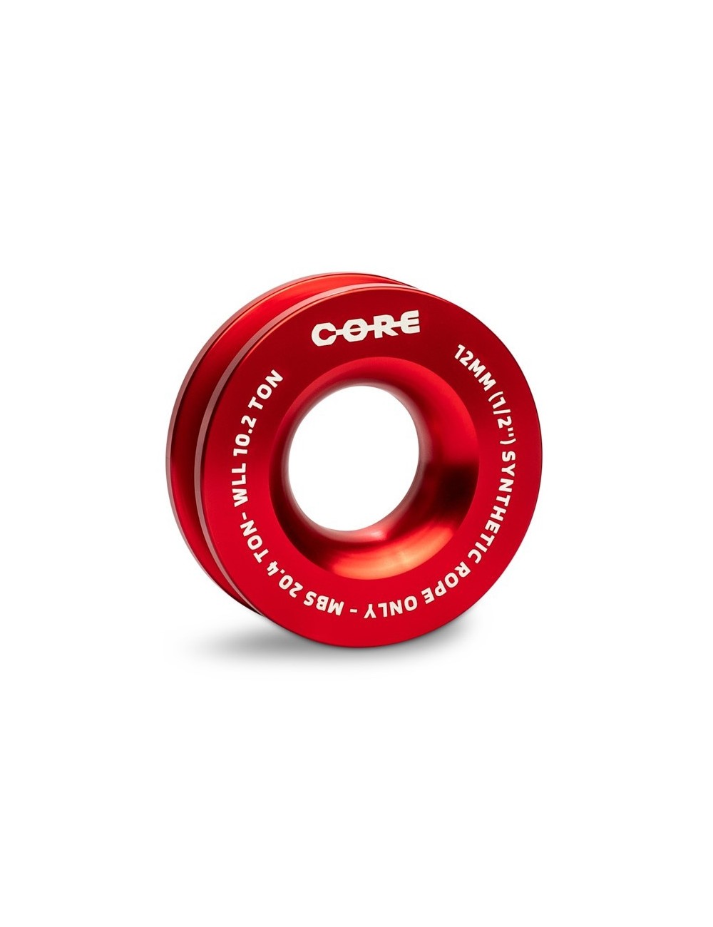 Poulie de renvoi corde synthétique 98mm (Donut) - rouge (neuf) Poulie de renvoi corde synthétique 98mm (Donut) - rouge (neuf)