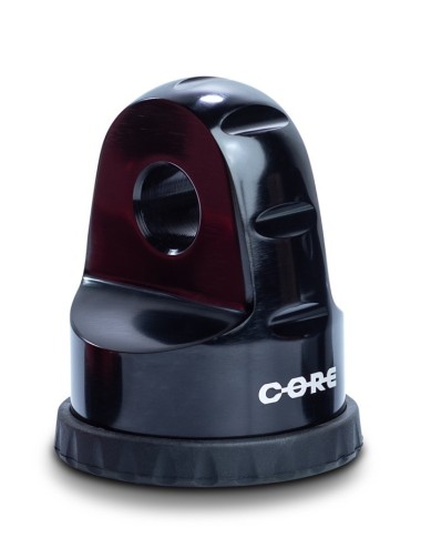 Arrêt de câble de treuil aluminium Core - noir (neuf)