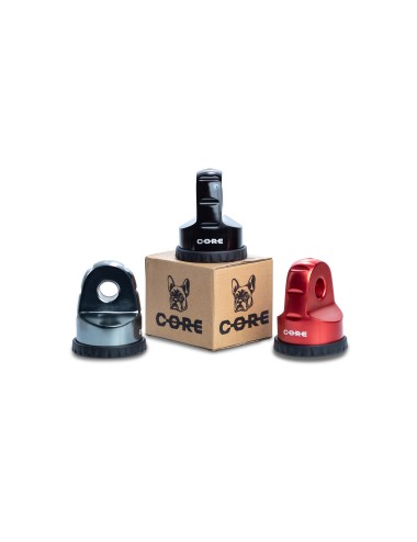 Arrêt de câble de treuil aluminium Core - noir (neuf)