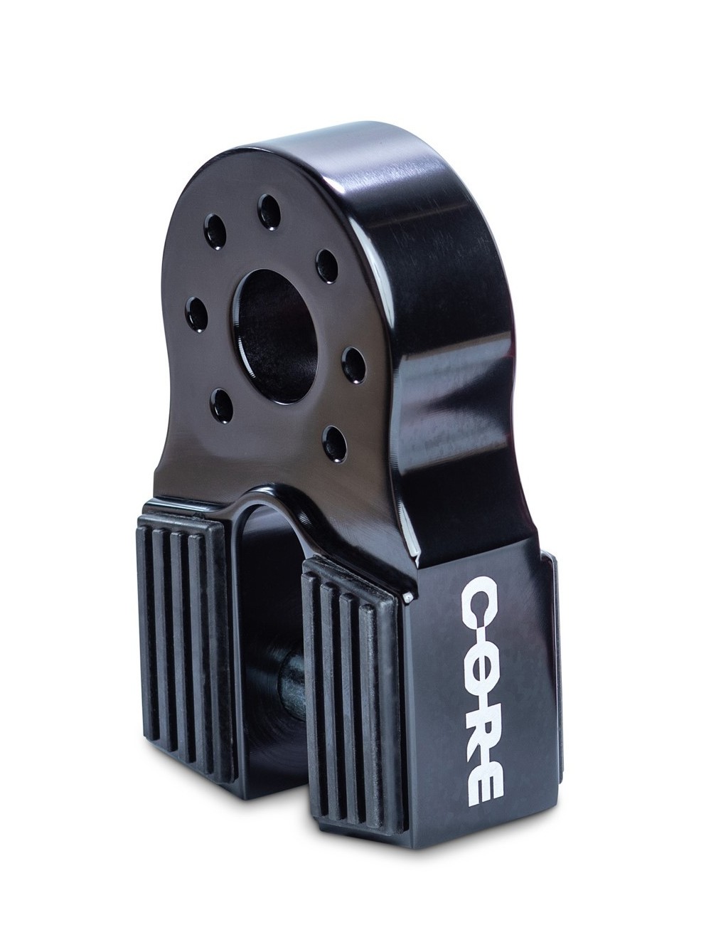 Arrêt de câble de treuil aluminium flat Core - noir (neuf) Arrêt de câble de treuil aluminium flat Core - noir (neuf)