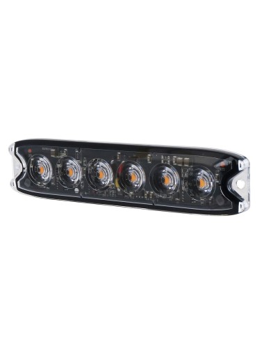 Lampe d’avertissement 6 leds orange Slim Warning Light Lumiflash (neuf)