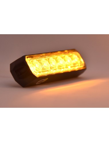 Lampe d’avertissement 6 leds orange Warning Light Lumiflash (neuf)