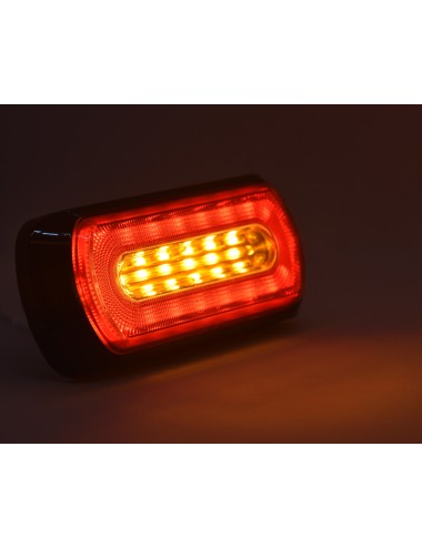 Feu combo de signalisation et flash orange/rouge Dual Color Warning Light Lumiflash (neuf)