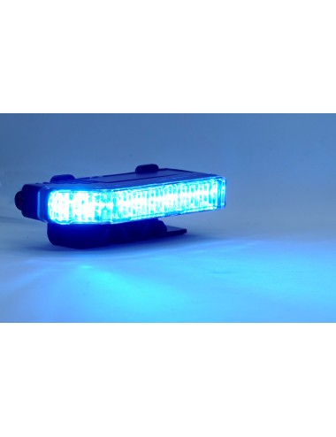 Feu flash grand angle à leds bleues pour calandre Wide Angle Grille Light Lumiflash (neuf)