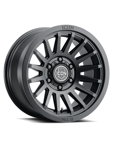 Jante Icon Alloys Recon 8.5x17 6x139.7 ET25 CB106.1 Satin Black (neuf)