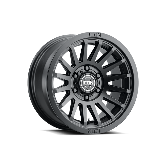 Jante Icon Alloys Recon 8.5x17 6x139.7 ET25 CB106.1 Satin Black (neuf) Jante Icon Alloys Recon 8.5x17 6x139.7 ET25 CB106.1 Satin Black (neuf)