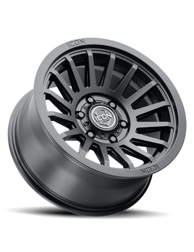 Jante Icon Alloys Recon 8.5x17 6x139.7 ET25 CB106.1 Satin Black (neuf)