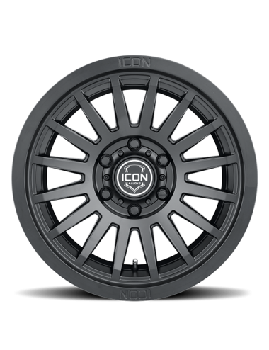 Jante Icon Alloys Recon 8.5x17 6x139.7 ET25 CB106.1 Satin Black (neuf)