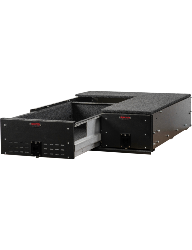 Tiroirs doubles Bushtech Ford Ranger double cabine 2023+ (neuf)