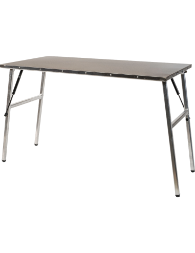 Table de camping inox Bushtech (neuf)