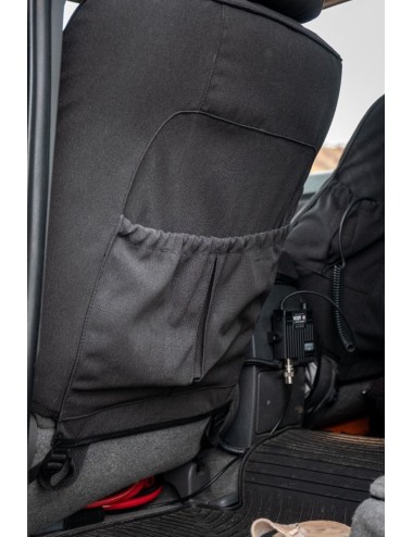 Kit de housses de siège avant renforcées pour Toyota Hilux Revo (neuf)