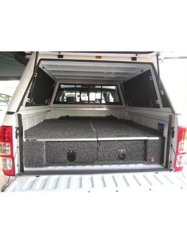 Doubles tiroirs Big Country pour Ford Ranger T6 2011-2015 (neuf)