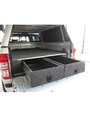 Doubles tiroirs Big Country pour Ford Ranger T6 2011-2015 (neuf)