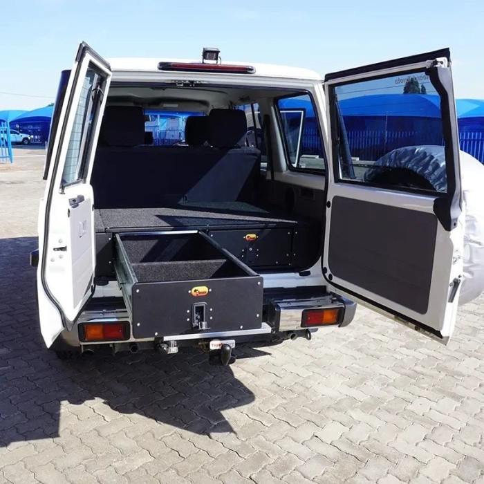 Doubles tiroirs Big Country pour Toyota Land Cruiser LC76 (neuf)