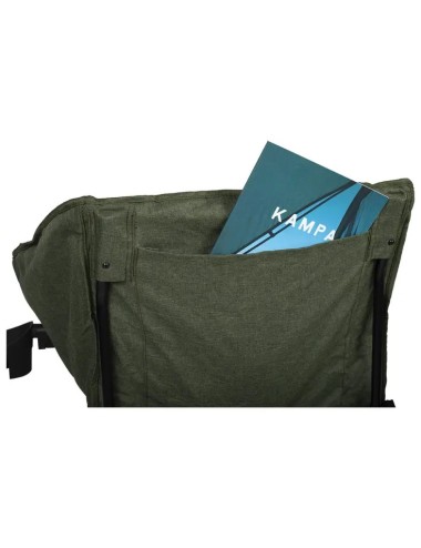 Chaise de camping pliable Kampa kaki (neuf)