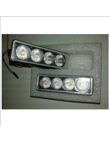 PAIRE DE PHARE 4 LED 3W