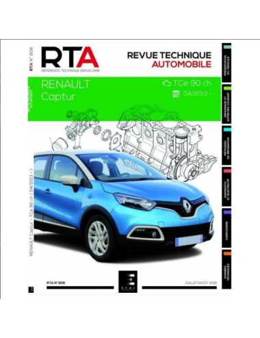 REVUE TECHNIQUE RENAULT CAPTUR 0.9 TCE 90CV