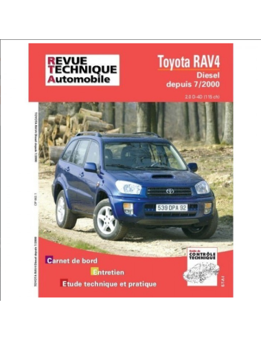 REVUE TECHNIQUE TOYOTA RAV4 II