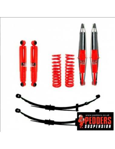 KIT SUSPENSIONS PEDDERS MITSUBISHI PAJERO 3.2 DID (2000 À 2006)