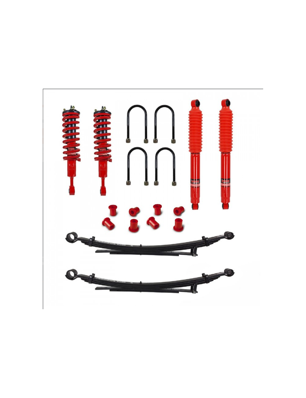 KIT SUSPENSIONS PEDDERS MITSUBISHI L200 KB4 (À PARTIR DE 2006)