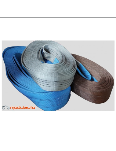 Sangle de traction poids-lourd 45 tonnes 240mm 10m