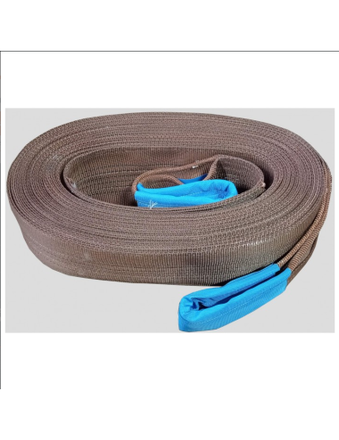 Sangle de traction poids-lourd 33 tonnes 180mm 20m