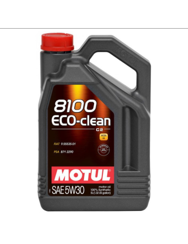 HUILE MOTUL 8100 ECO CLEAN 5W30 C2