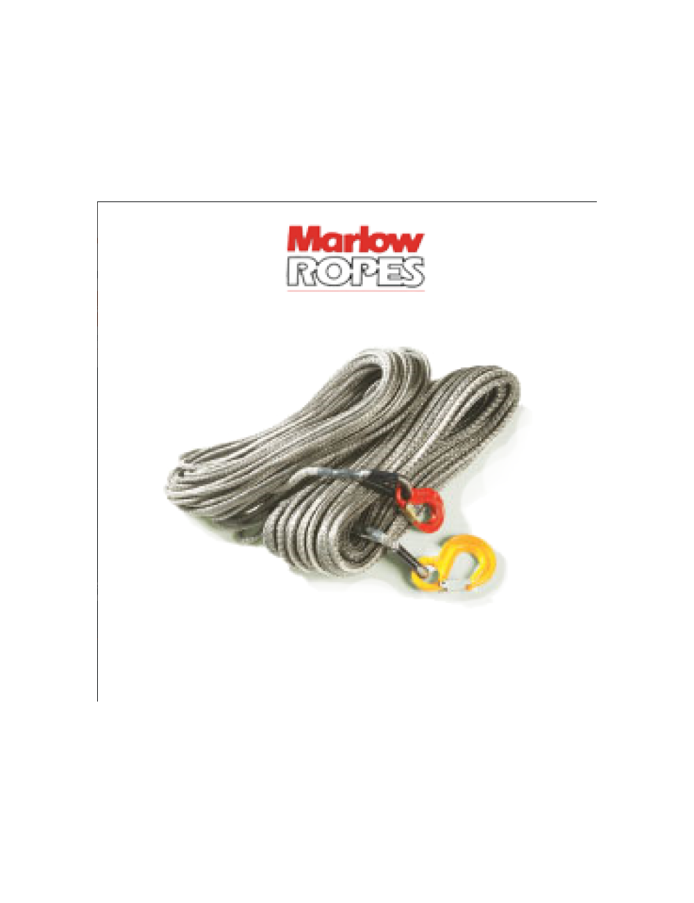 CORDE SYNTHÉTIQUE MARLOW 30M 9MM PETIT MOUSQUETON