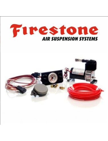 KIT COMPRESSEUR + MANOMÈTRE SIMPLE COMMANDE FIRESTONE